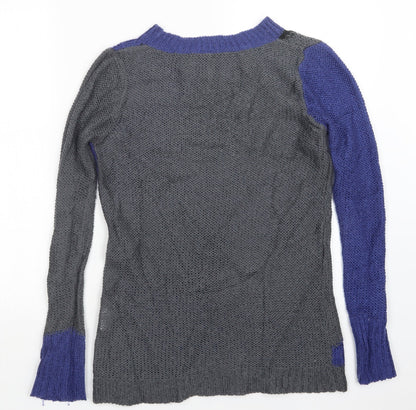 Influence Womens Multicoloured   Pullover Jumper Size 10