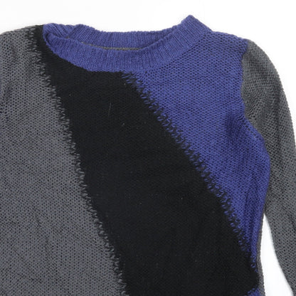Influence Womens Multicoloured   Pullover Jumper Size 10