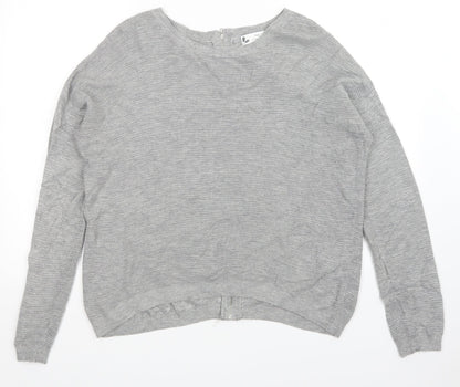 Next Womens Grey   Pullover Jumper Size 12