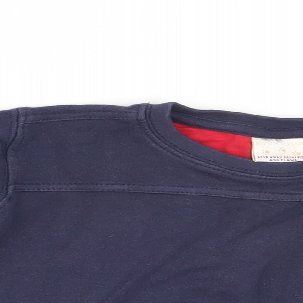 Momy mouse Baby Blue   Basic T-Shirt Size 12-18 Months