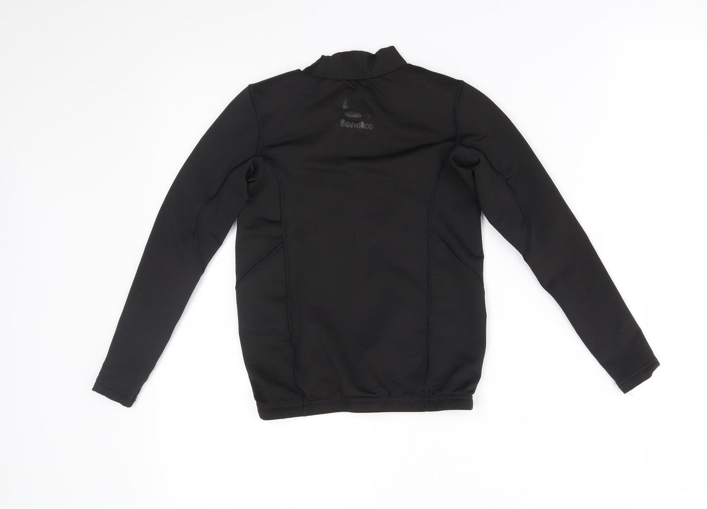 sandico Boys Black   Basic T-Shirt Size 7-8 Years