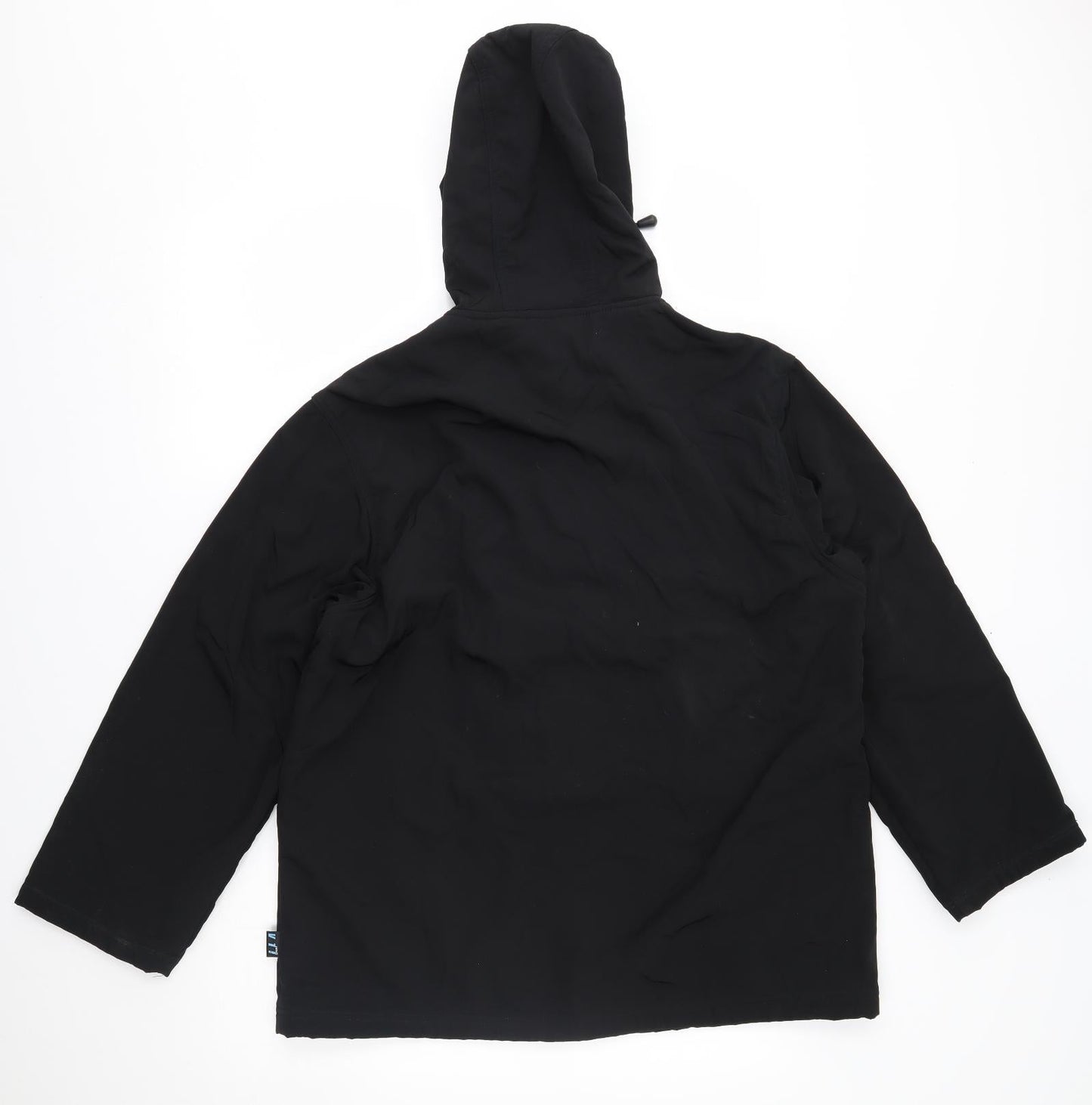 Tesco Womens Black   Jacket  Size 16  - velcro