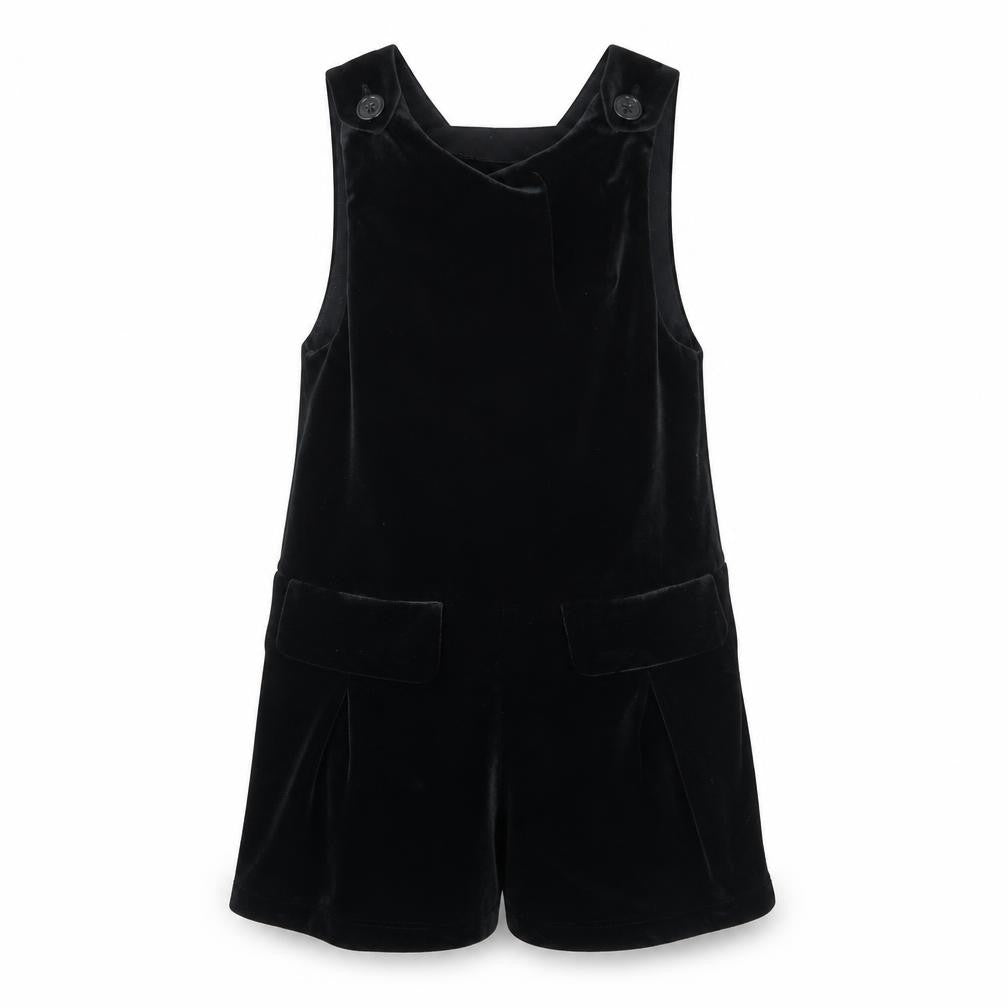 NEXT Girls Black   Dungaree One-Piece Size 3 Years