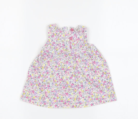 TU Baby Multicoloured Floral  A-Line  Size 6-9 Months