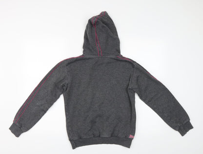 Lonsdale Womens Grey   Pullover Hoodie Size 10