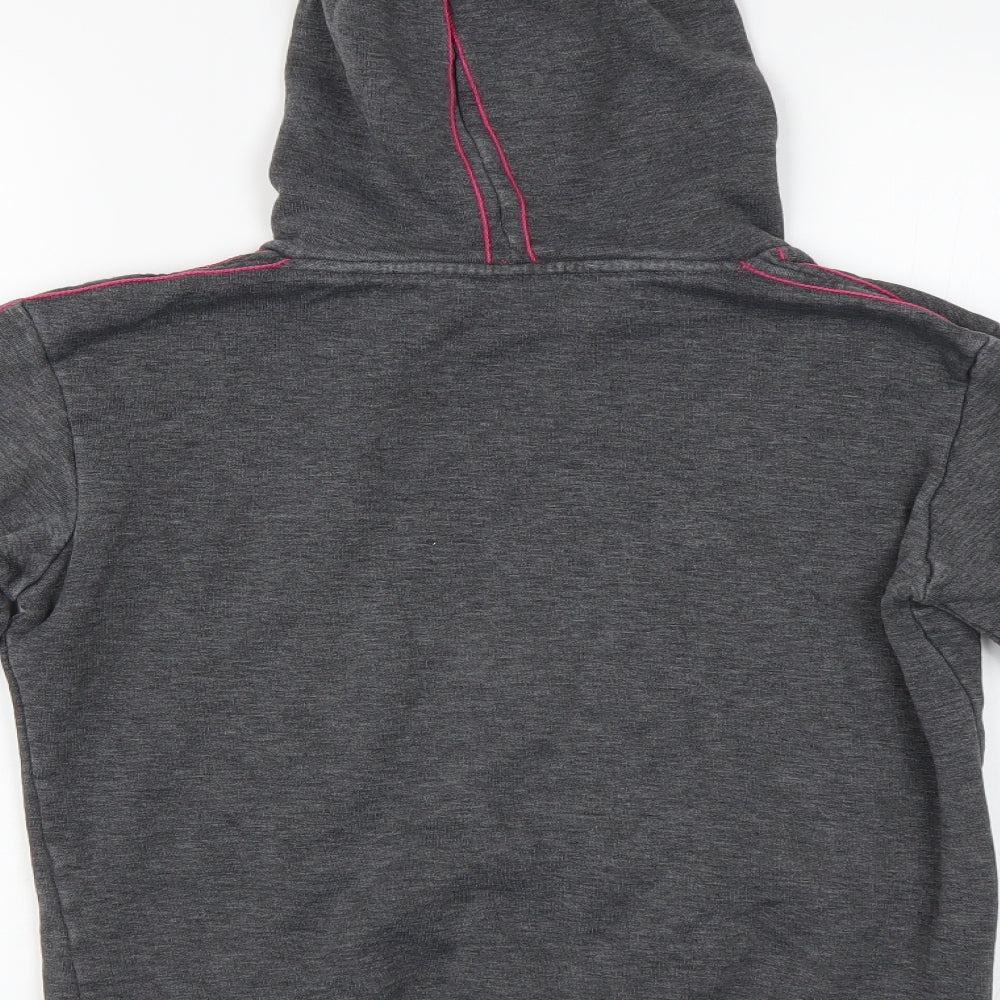 Lonsdale Womens Grey   Pullover Hoodie Size 10