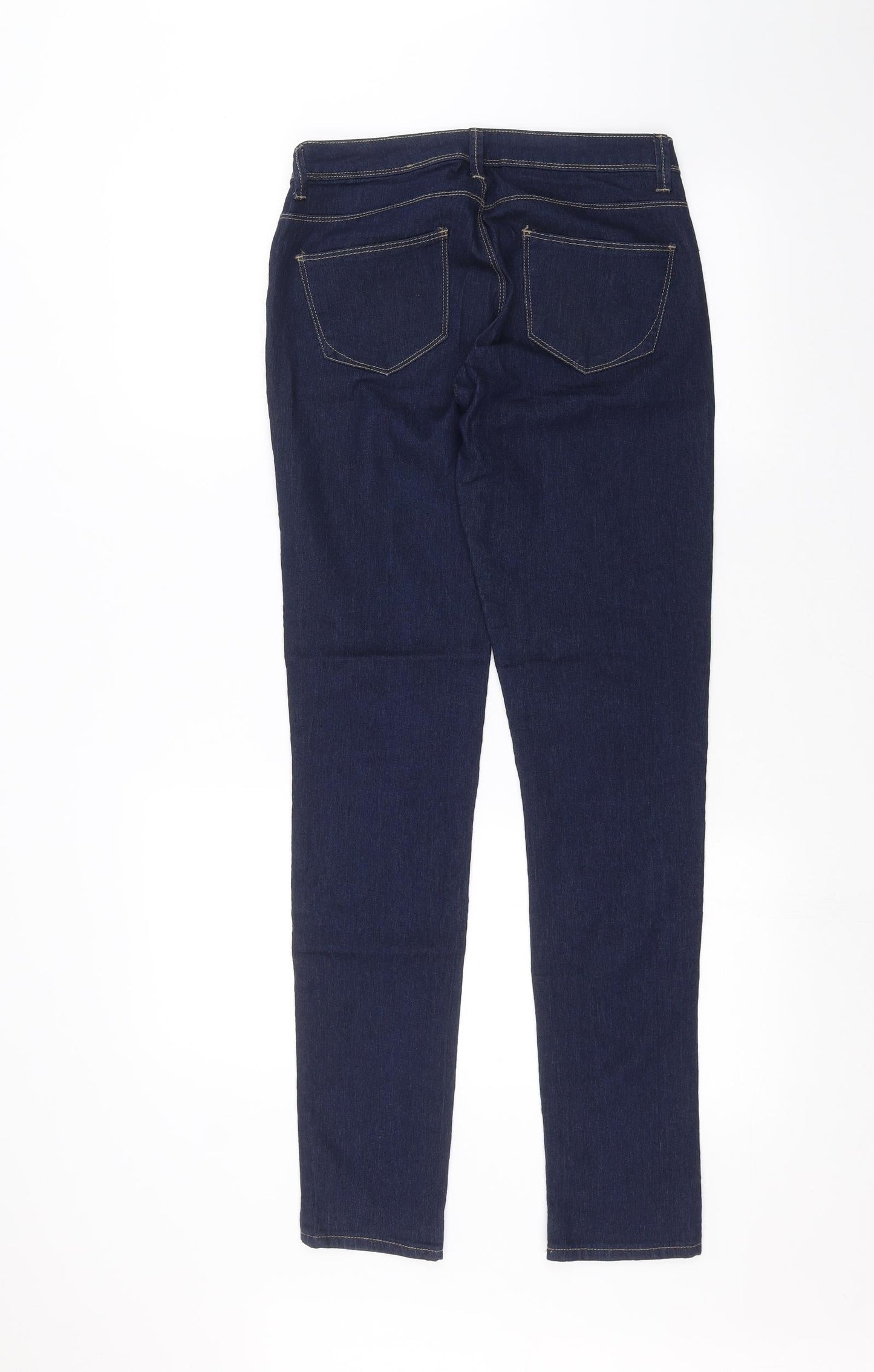 Denim & Co. Womens Blue  Denim Skinny Jeans Size 8 L29 in