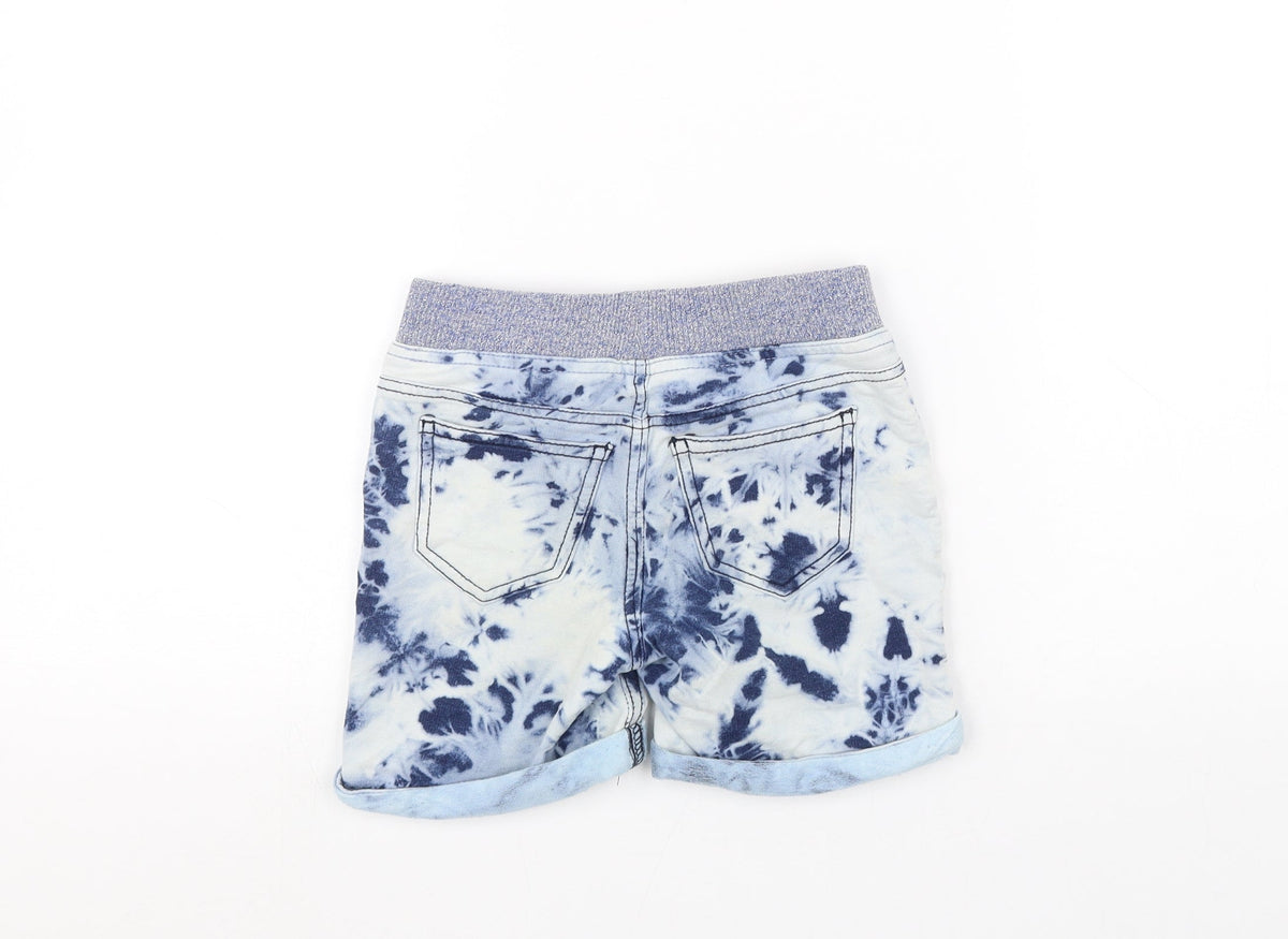 AriZona Girls Blue   Sweat Shorts Size 6 Years