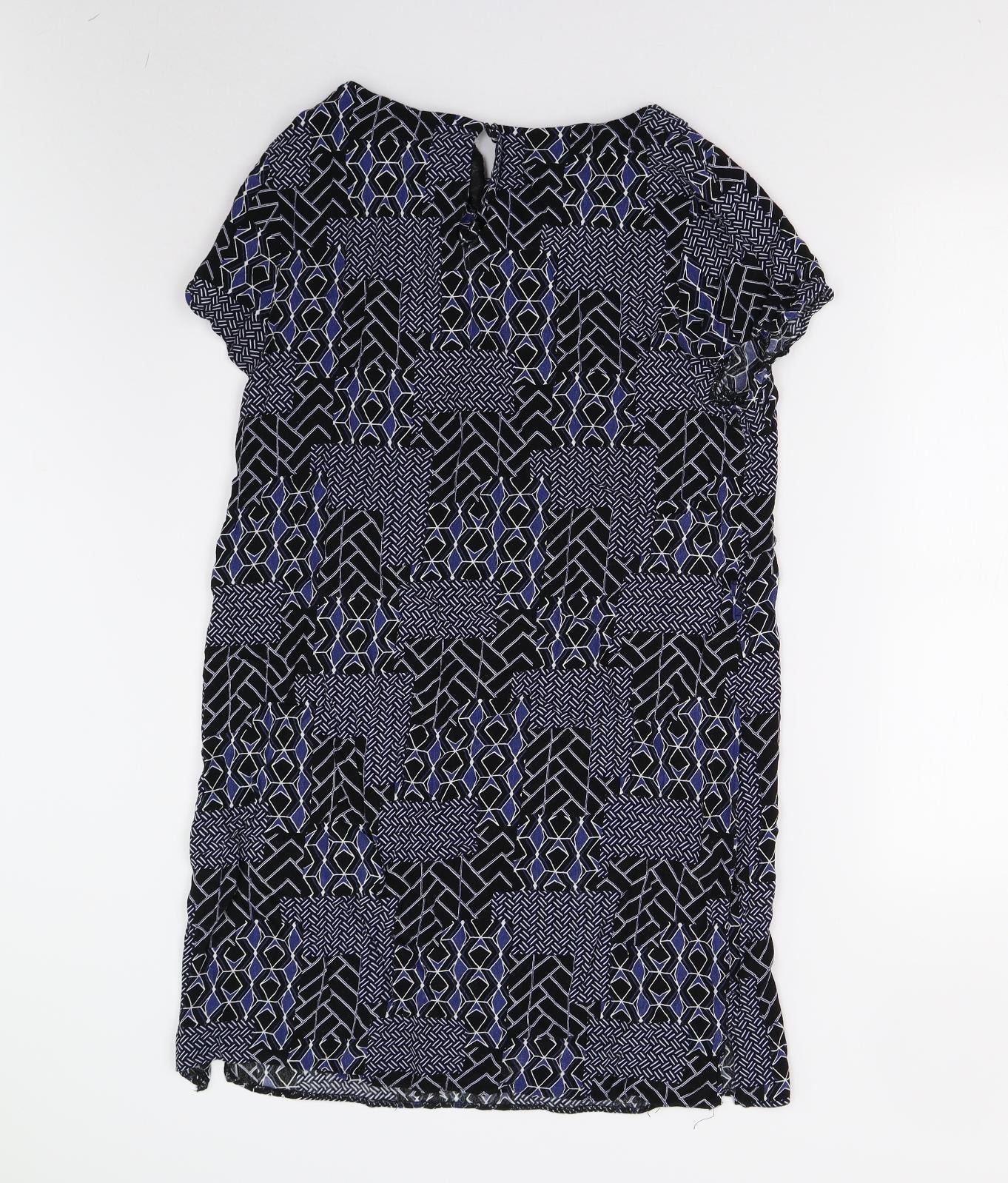 New Look Womens Multicoloured Geometric  Shift  Size 14