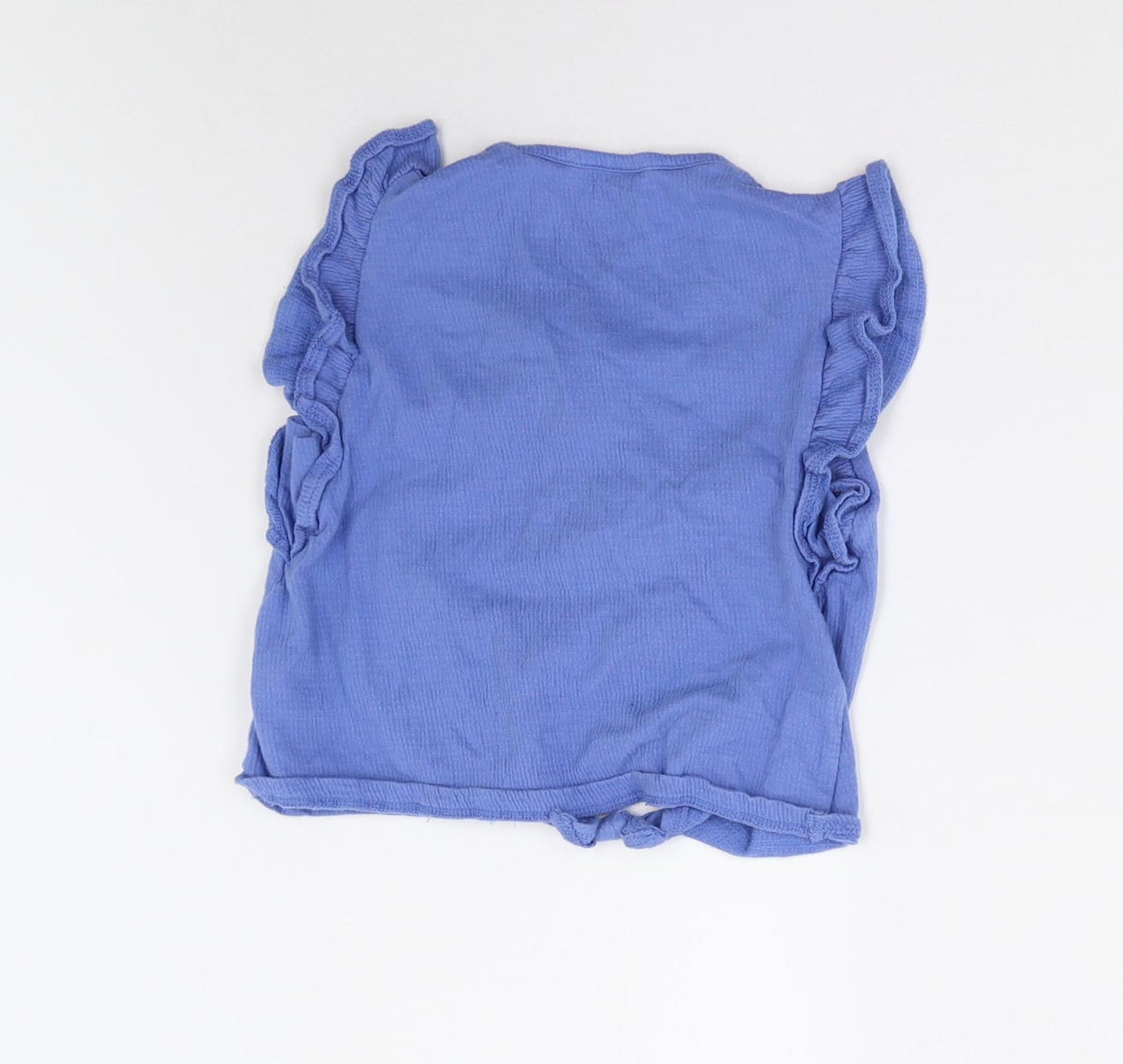 F&F Girls Blue   Basic Blouse Size 5-6 Years
