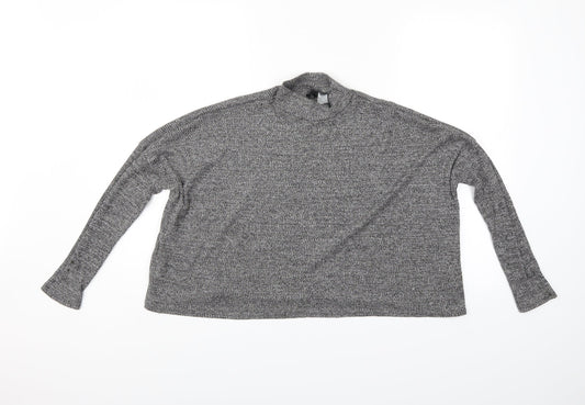 Divided Womens Grey   Pullover Jumper Size M