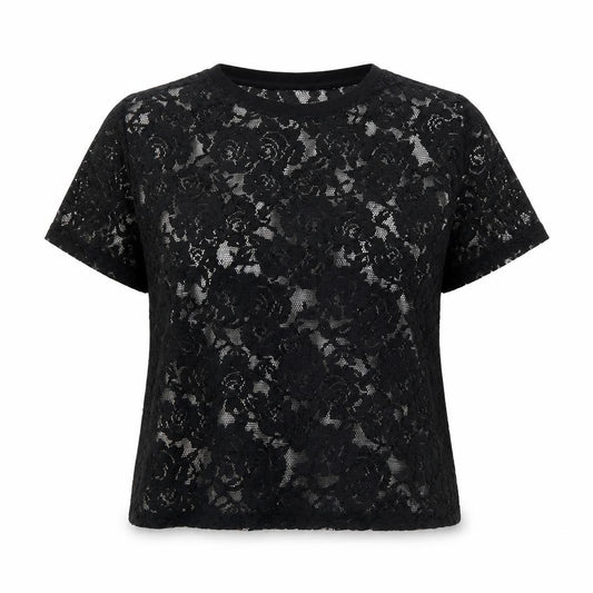 Atmosphere Womens Black Floral  Basic Blouse Size 12