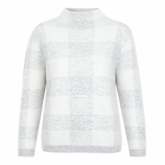 Peacocks Womens Grey  Knit Pullover Jumper Size S