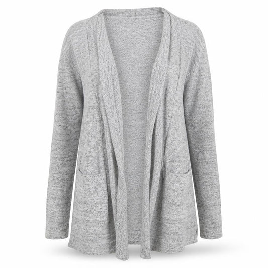 Nutmeg Womens Grey  Knit Cardigan Jumper Size 8