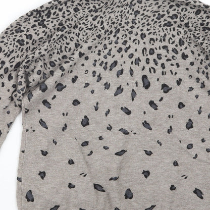 DAMOD Womens Beige  Knit Pullover Jumper Size S