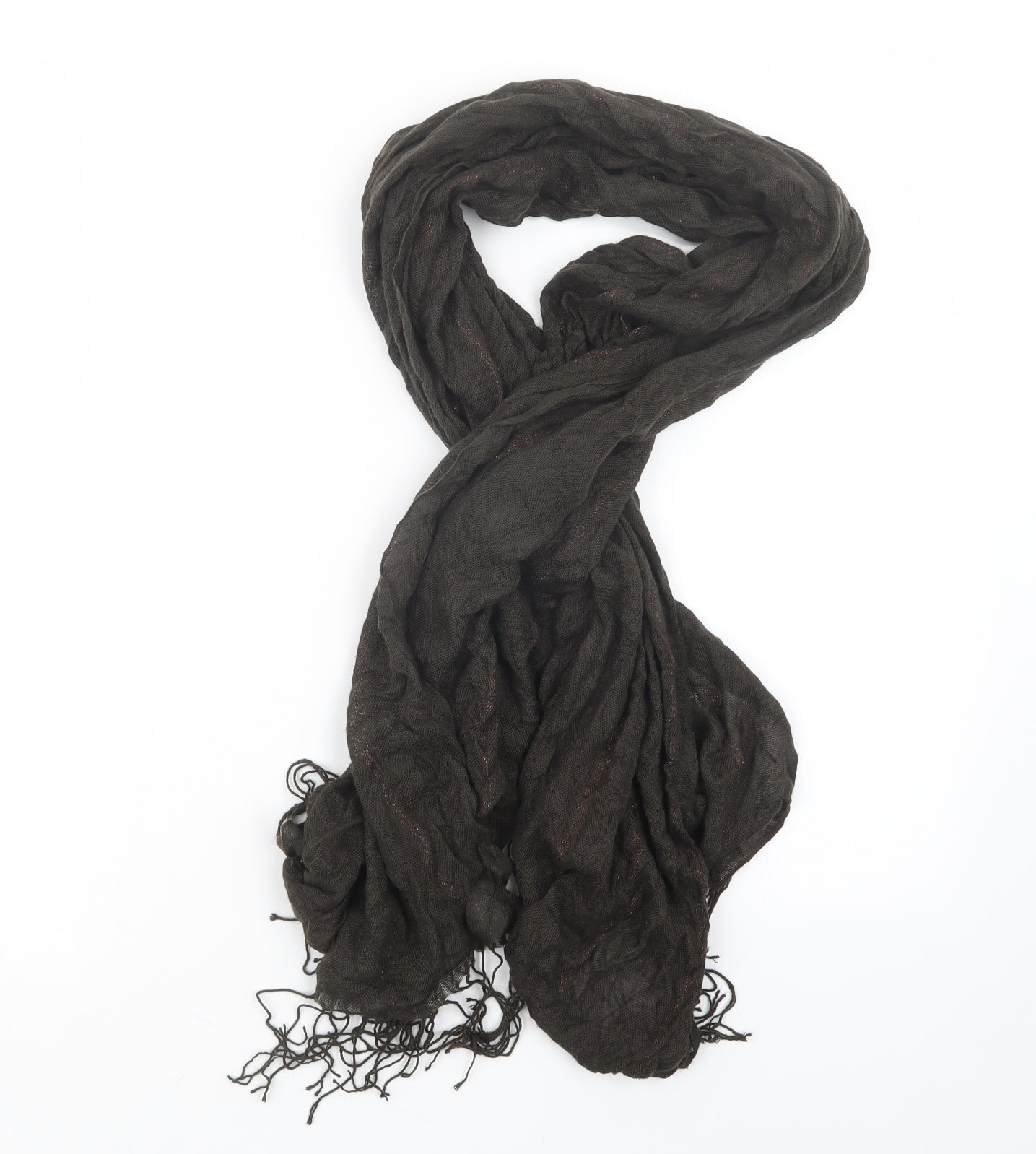 Preworn Womens Brown    Scarf
