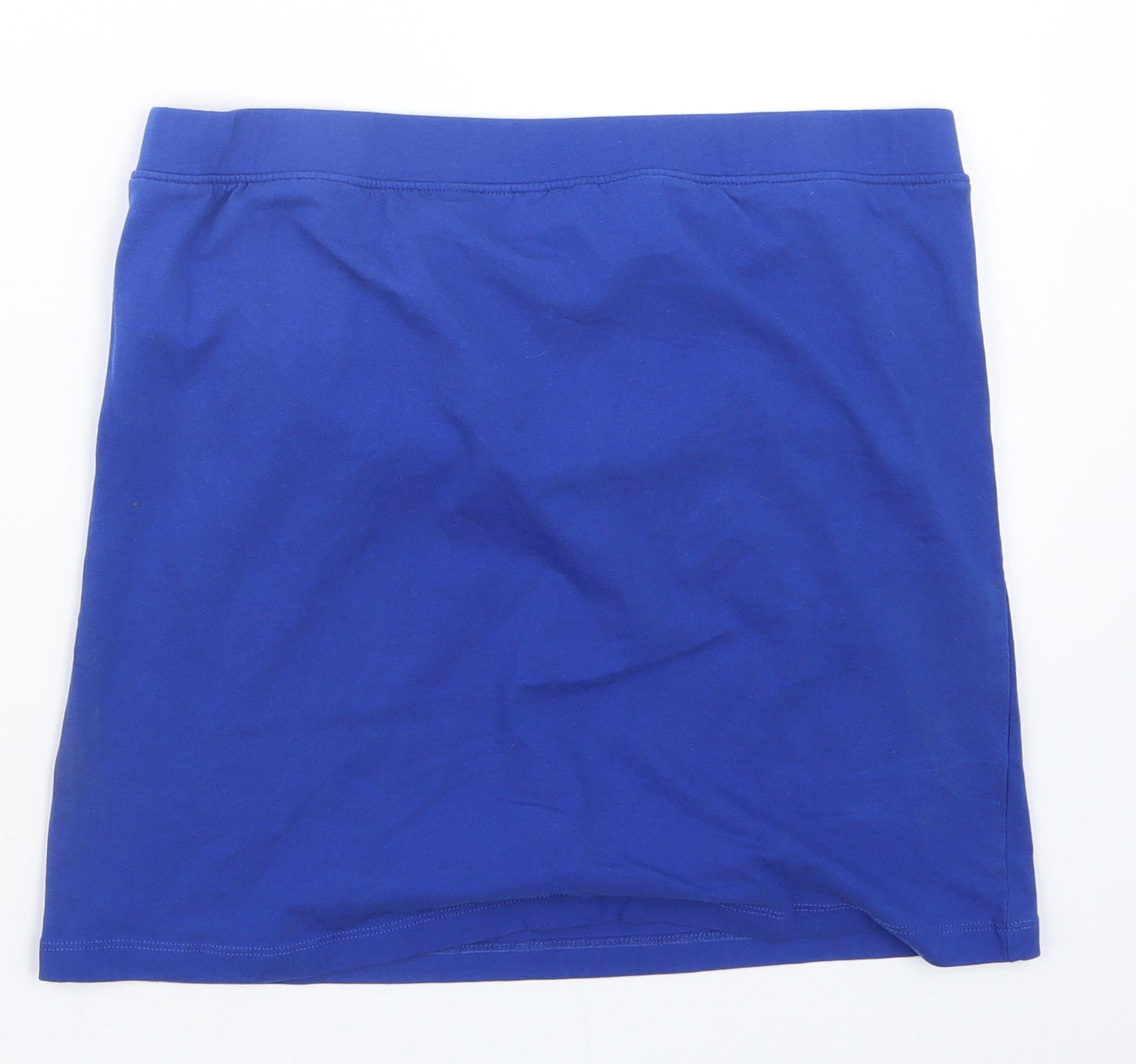M&Co Womens Blue   Basic T-Shirt Size 16