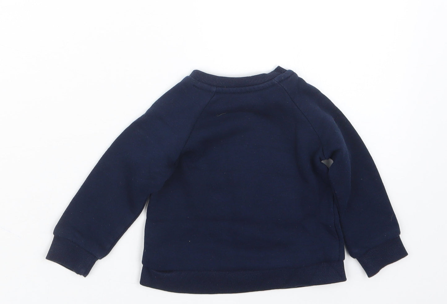 Primark Girls Blue   Pullover Jumper Size 6-9 Months