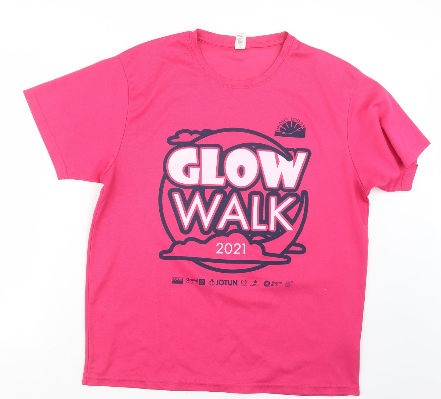 Roly Womens Pink   Basic T-Shirt Size XL