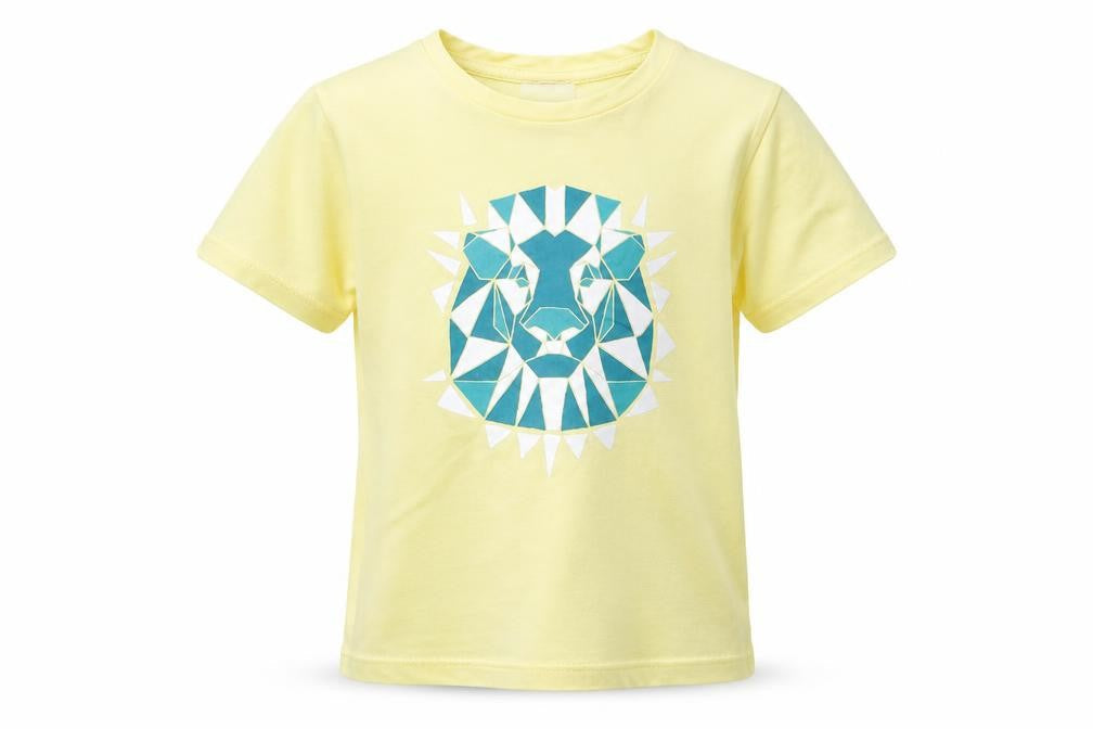 SOOBE Boys Yellow   Basic T-Shirt Size 6 Years