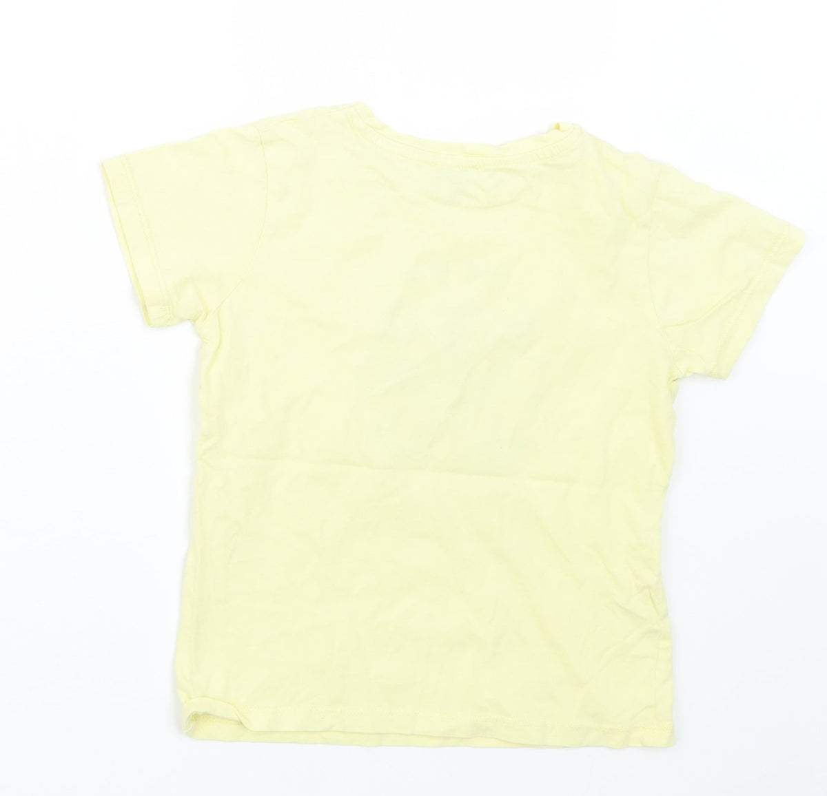SOOBE Boys Yellow   Basic T-Shirt Size 6 Years