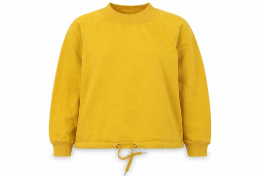 F&F Womens Yellow   Pullover Sweatshirt Size 10