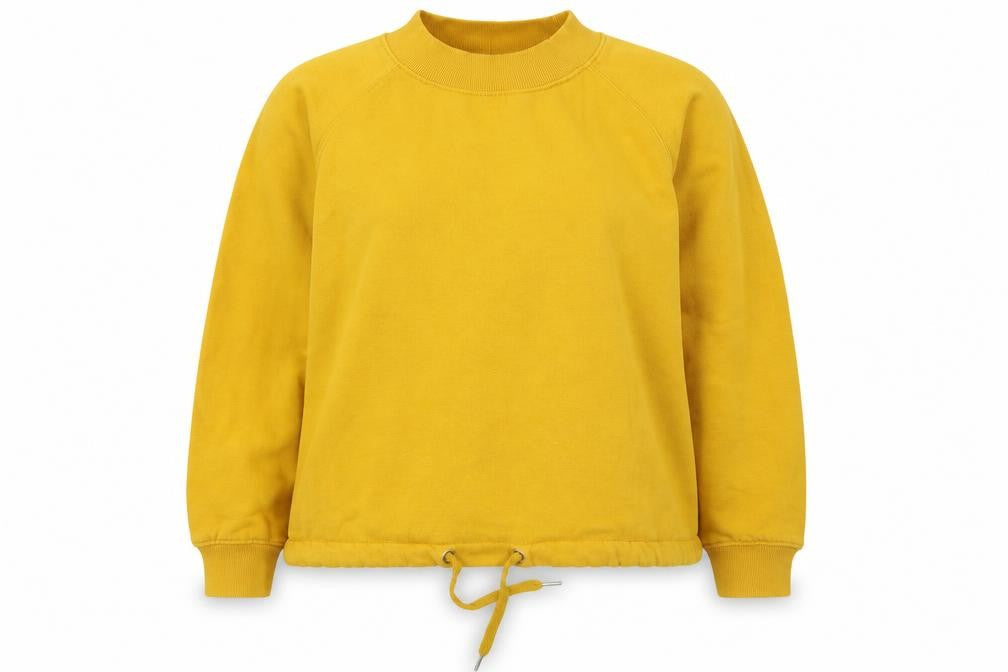 F&F Womens Yellow   Pullover Sweatshirt Size 10