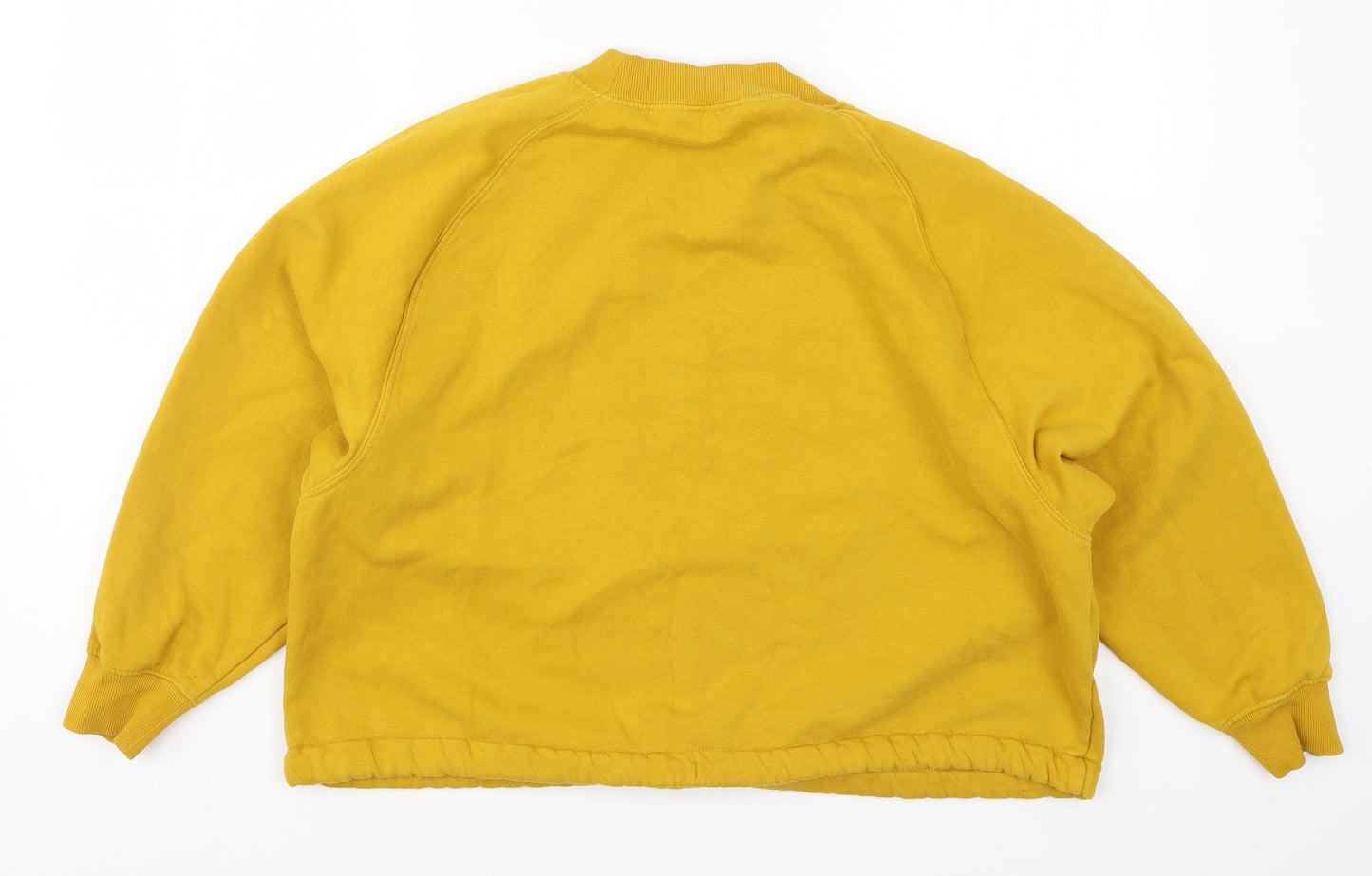F&F Womens Yellow   Pullover Sweatshirt Size 10