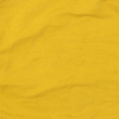 F&F Womens Yellow   Pullover Sweatshirt Size 10