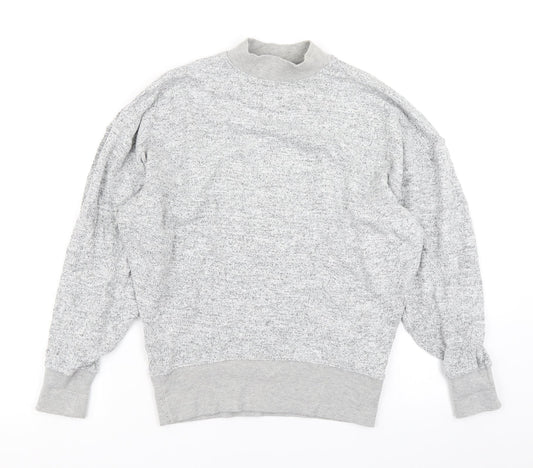 Topshop Womens Grey   Pullover Sweatshirt Size 4