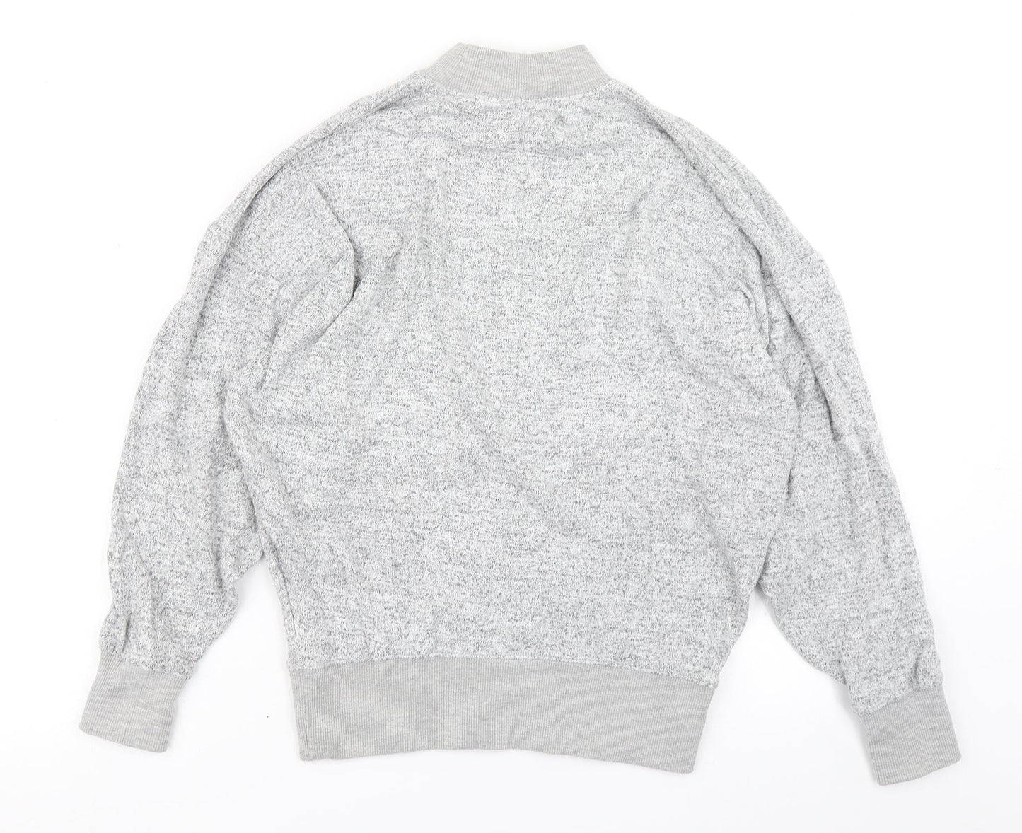 Topshop Womens Grey   Pullover Sweatshirt Size 4