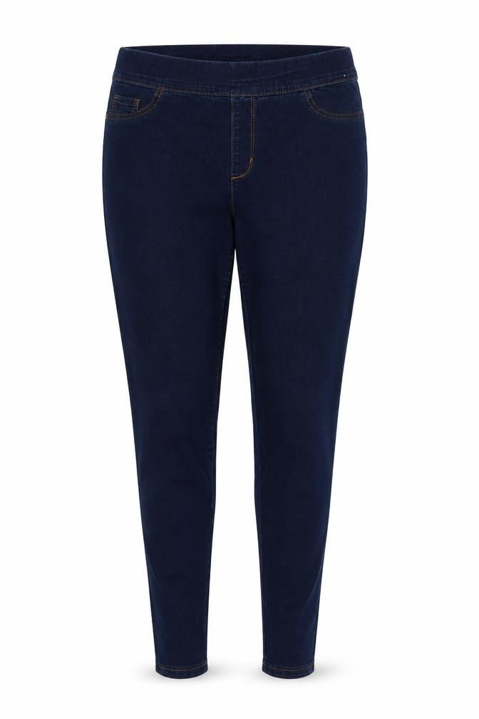 Denim & Co. Womens Blue  Denim Skinny Jeans Size 14 L27 in