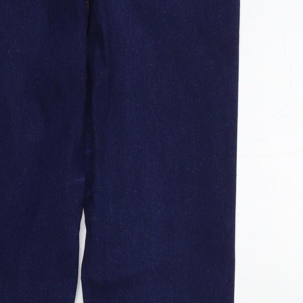 Denim & Co. Womens Blue  Denim Skinny Jeans Size 14 L27 in