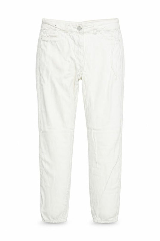 Next Womens White  Denim Skinny Jeans Size 12 L29 in