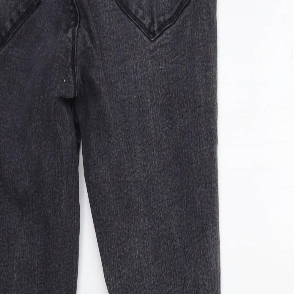 Dorothy Perkins Womens Black  Denim Skinny Jeans Size 10 L29 in