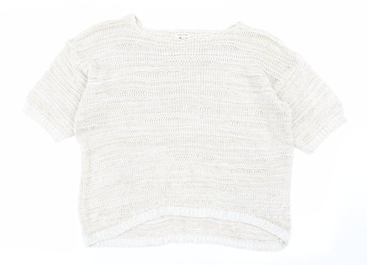River Island Womens Beige   Pullover Jumper Size 8