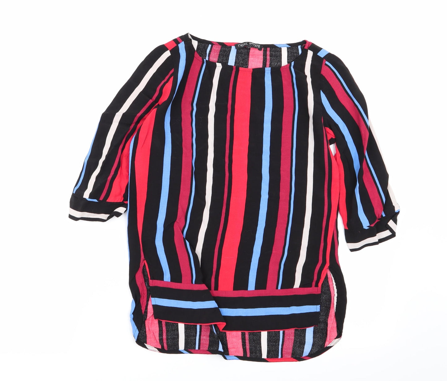 NEXT Womens Multicoloured Striped  Basic Blouse Size 6