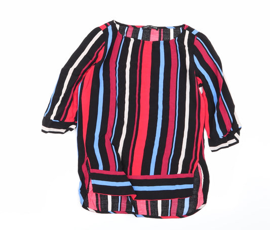NEXT Womens Multicoloured Striped  Basic Blouse Size 6