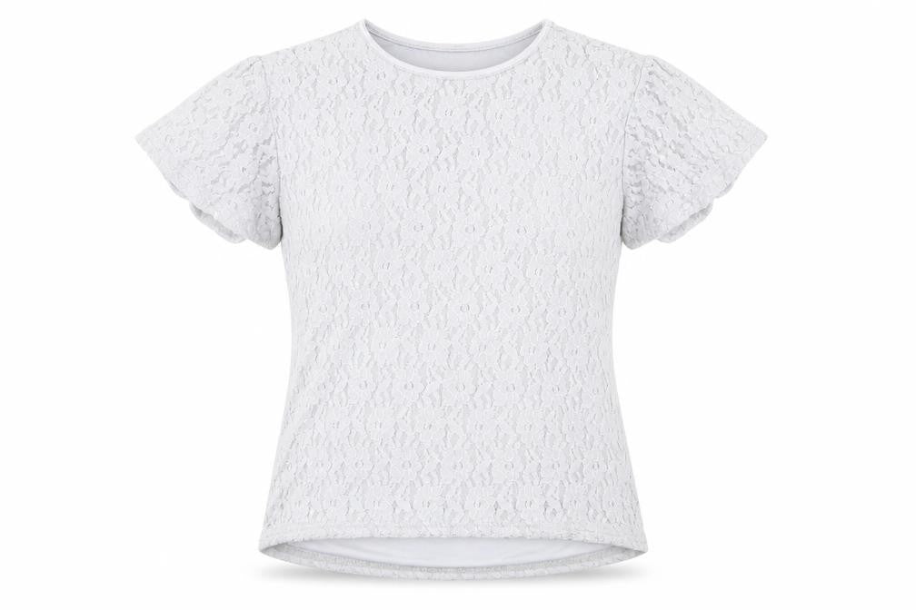 Preworn Womens Grey Floral  Basic T-Shirt Size M