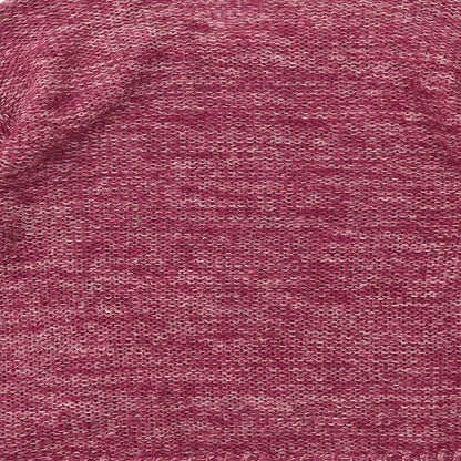 Brand and care label for Red Herring women’s pink jumper, size UK 8