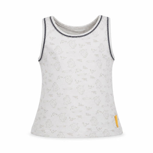 Tu Boys Grey Animal Print  Basic T-Shirt Size 2-3 Years