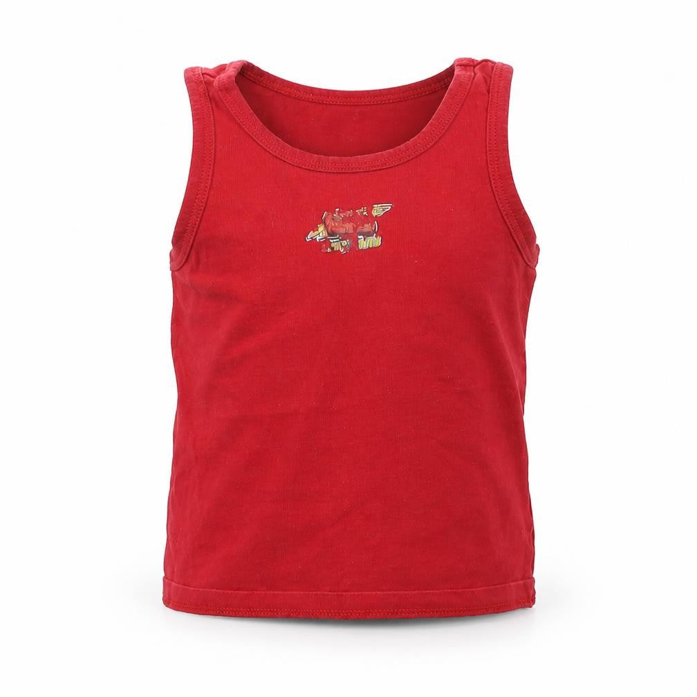 Primark Boys Red   Basic T-Shirt Size 3-4 Years