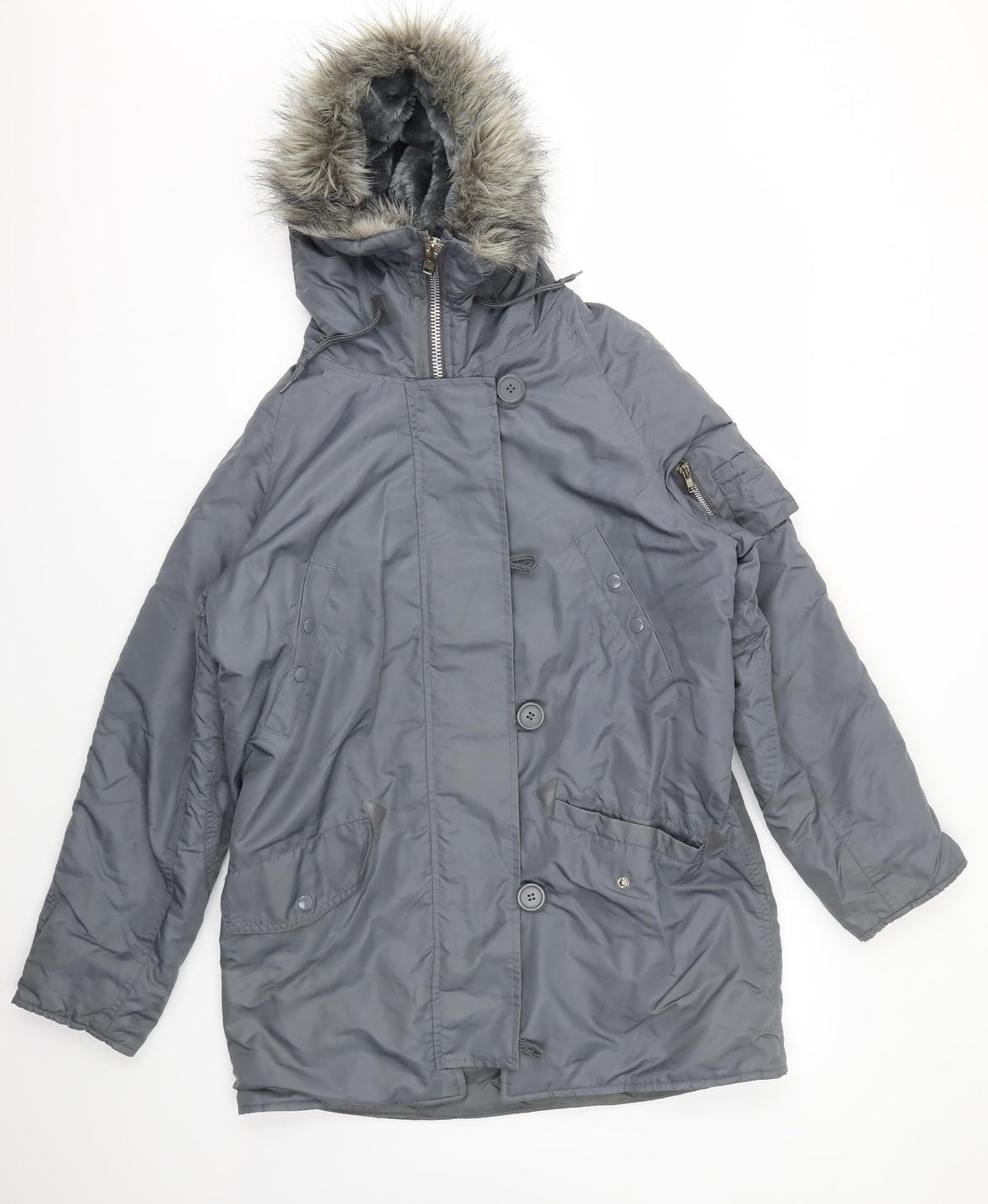 Moto Womens Blue   Jacket Coat Size 10