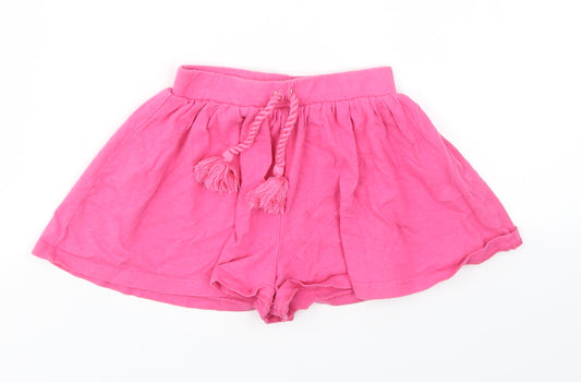 Matalan Girls Pink   Cut-Off Shorts Size 4 Years