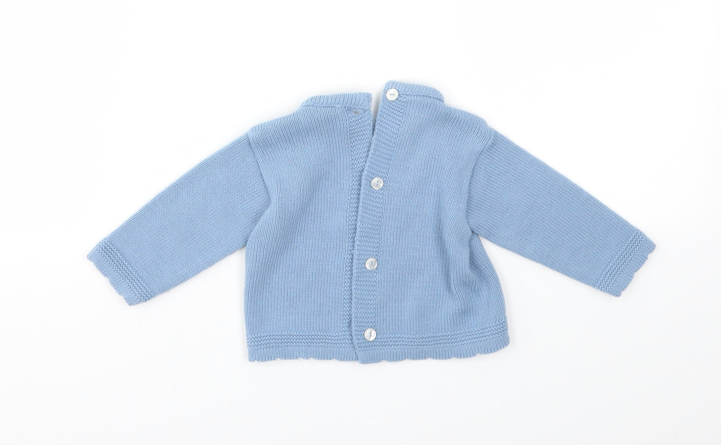 fruit de ma passion Girls Blue   Cardigan Jumper Size 0-3 Months