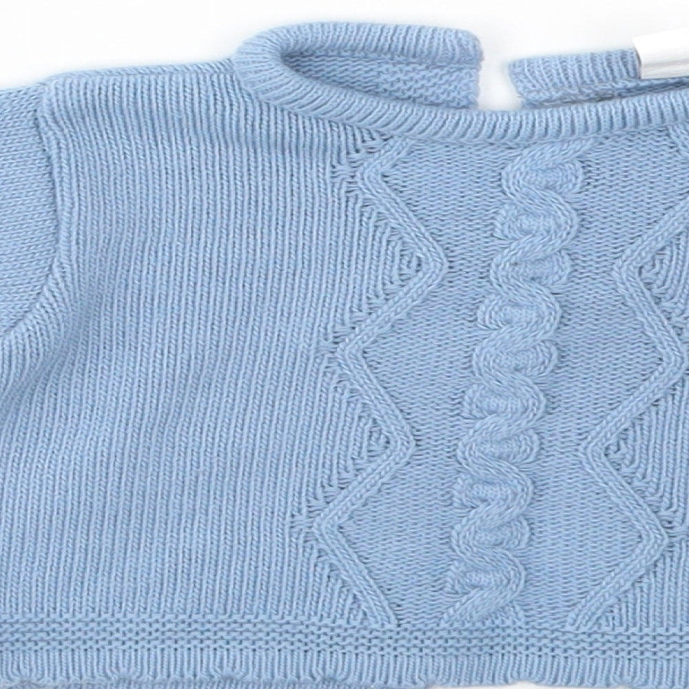 fruit de ma passion Girls Blue   Cardigan Jumper Size 0-3 Months