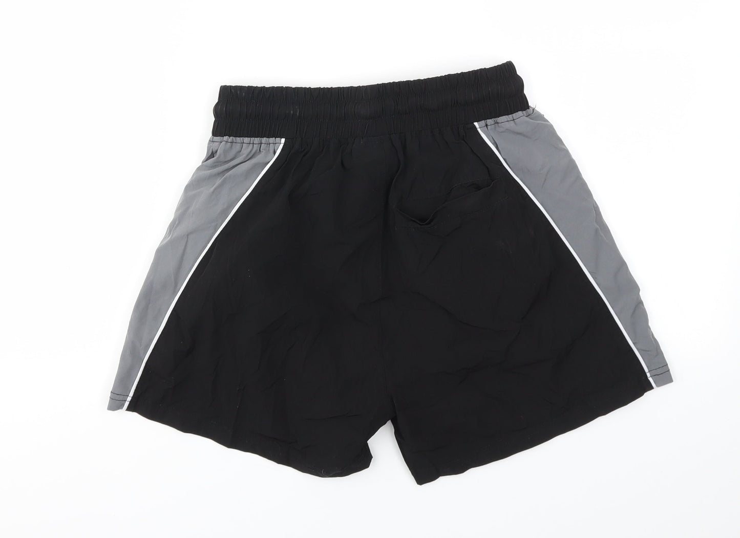 BK Boys Black   Sweat Shorts Size S