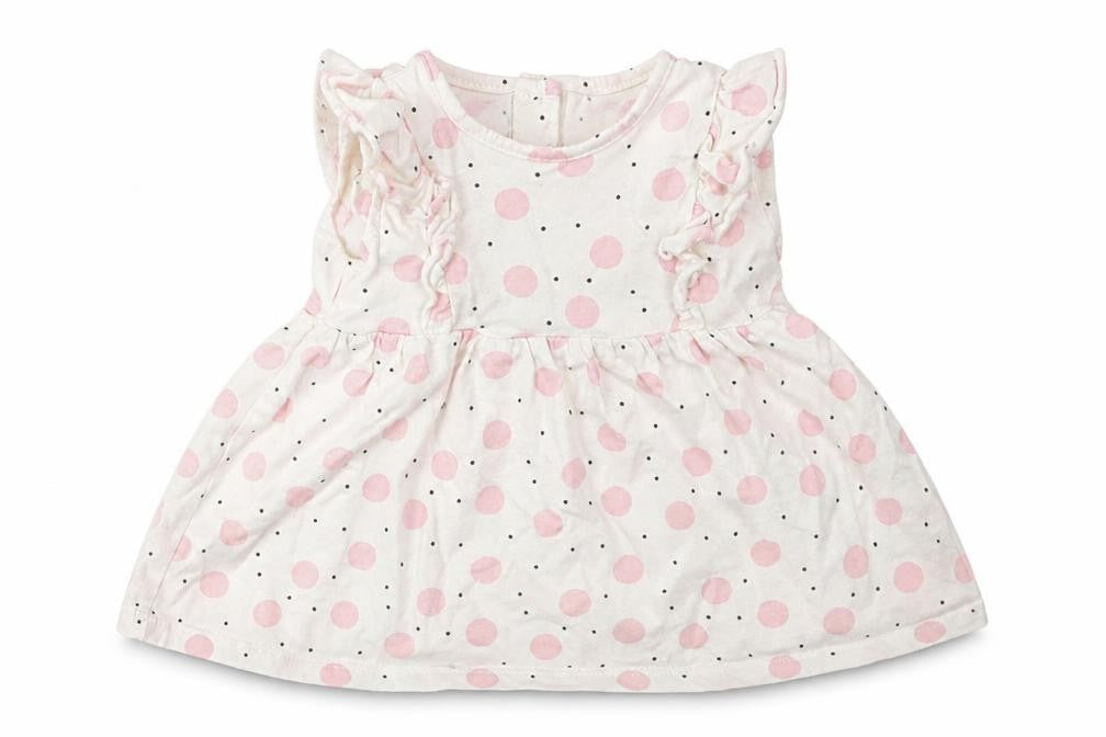 Matalan Girls Multicoloured Polka Dot  Fit & Flare  Size Newborn
