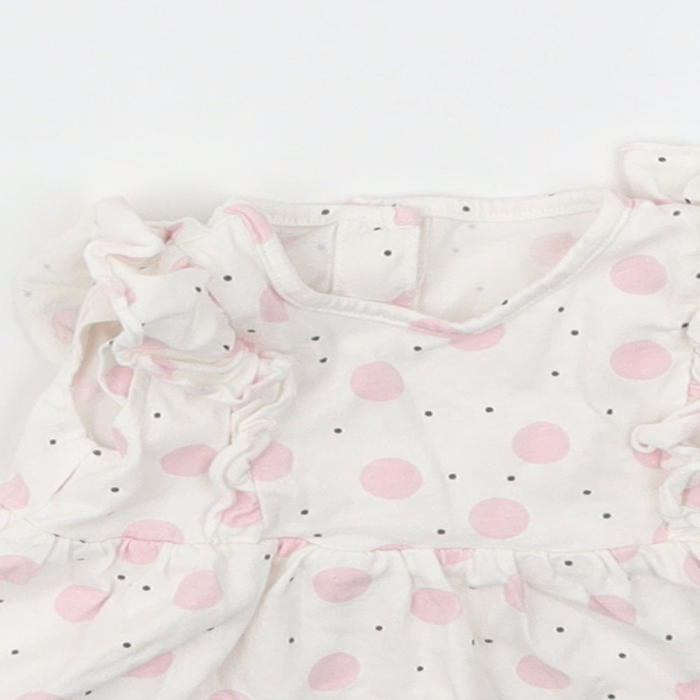 Matalan Girls Multicoloured Polka Dot  Fit & Flare  Size Newborn