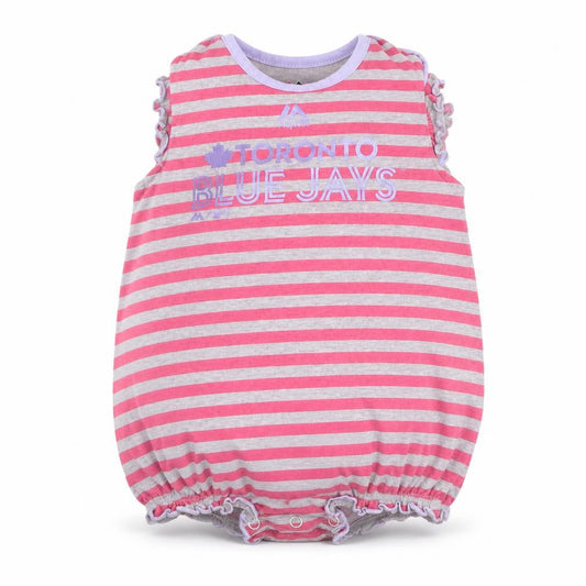 Majestic Girls Multicoloured Striped  Babygrow One-Piece Size 18 Months
